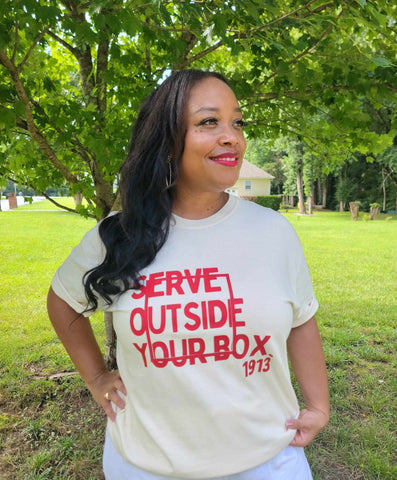 OUTSIDE YOUR BOX TEE